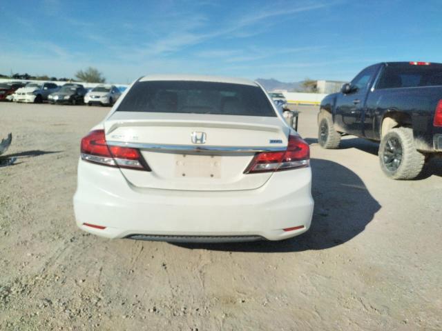 Photo 6 from auction – 2013 HONDA CIVIC HF with VIN 2HGFB2F69DH556094