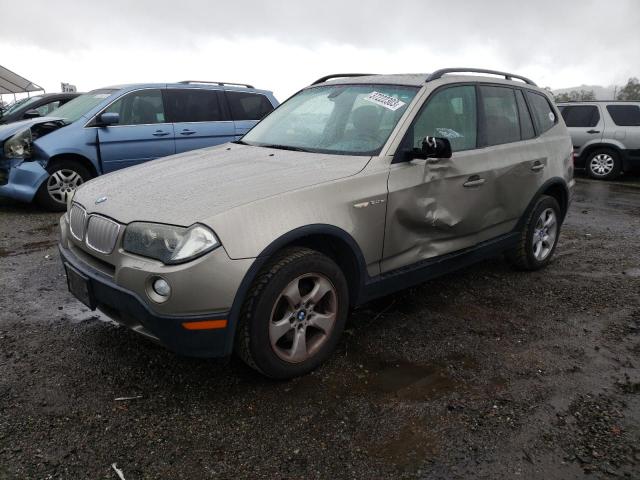 BMW X3 3.0SI 2007 with VIN WBXPC93477WF26549 - Photo from auction