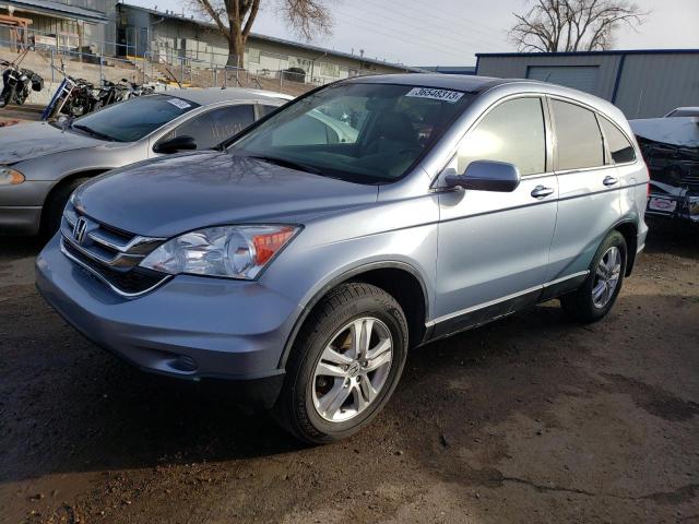 HONDA CR-V EXL 2011 with VIN 5J6RE4H73BL071156 - Photo from auction
