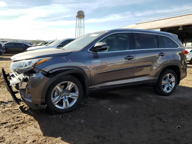 TOYOTA HIGHLANDER 2017 with VIN 5TDDGRFH9HS027494 - Photo from auction
