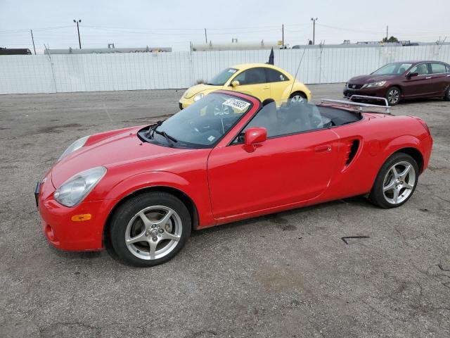 TOYOTA MR2 SPYDER 2003 with VIN JTDFR320030055485 - Photo from auction