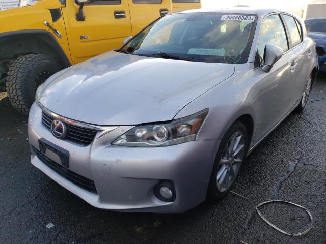 LEXUS CT 200 2012 with VIN JTHKD5BHXC2081240 - Photo from auction