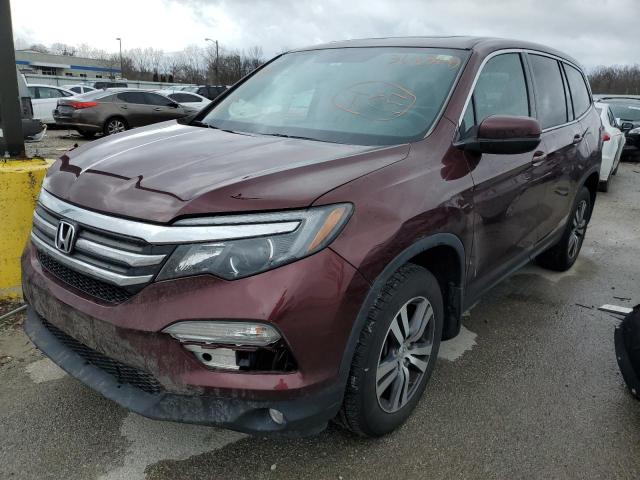 HONDA PILOT EXL 2018 with VIN 5FNYF6H5XJB033188 - Photo from auction