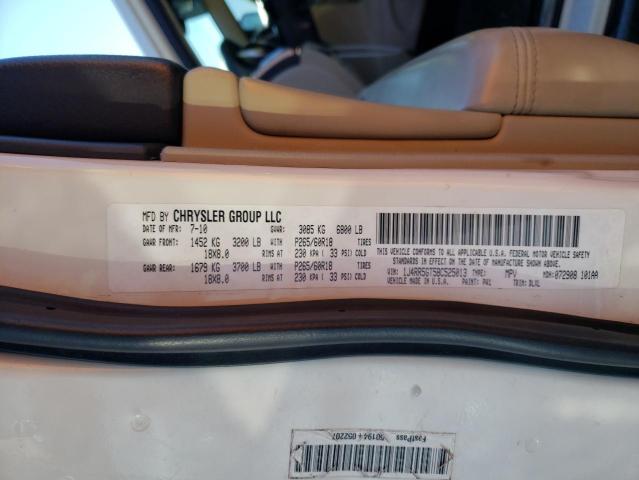 Photo 14 from auction – 2011 JEEP GRAND CHER with VIN 1J4RR5GT5BC525013