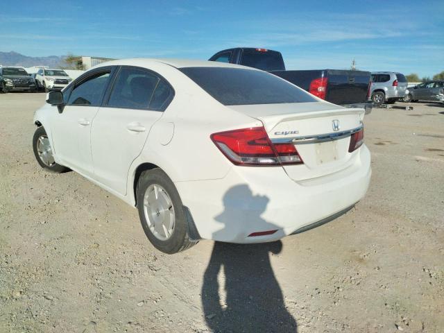 Photo 2 from auction – 2013 HONDA CIVIC HF with VIN 2HGFB2F69DH556094