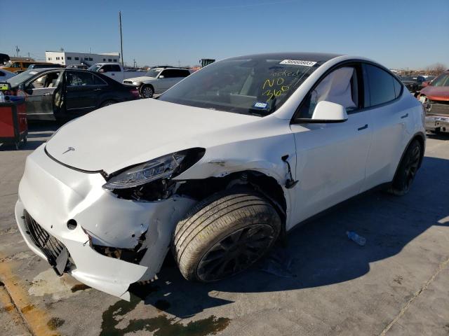 TESLA MODEL Y 2022 مع رقم تعريف المركبة 7SAYGDEEXNF340410 - صورة من المزاد