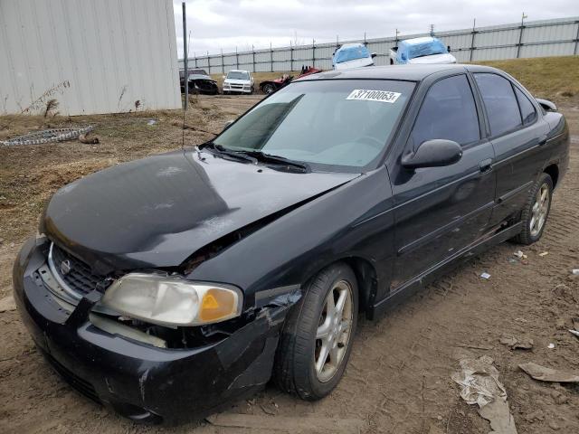 NISSAN SENTRA SE 2001 with VIN 3N1BB51D01L107221 - Photo from auction