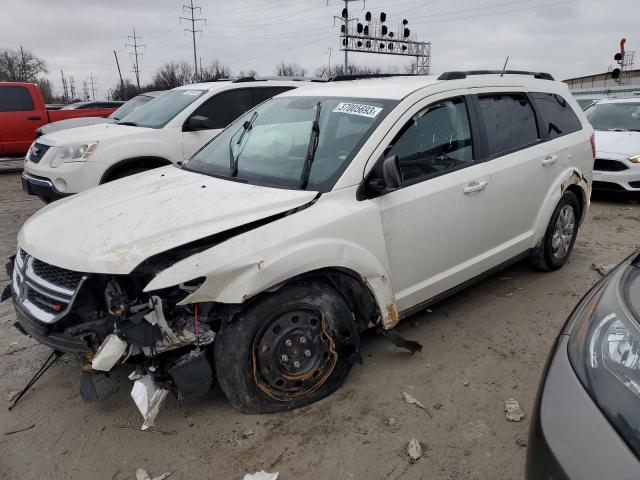 DODGE JOURNEY SE 2017 with VIN 3C4PDCAB1HT677545 - Photo from auction