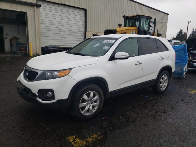 KIA SORENTO LX 2013 with VIN 5XYKT3A18DG404818 - Photo from auction