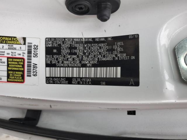 Photo 14 from auction – 2011 TOYOTA SIENNA XLE with VIN 5TDYK3DC1BS036282