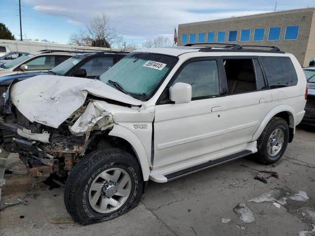 Photo 1 from auction – 2000 MITSUBISHI MONTERO SP with VIN JA4MT41R3YP039367