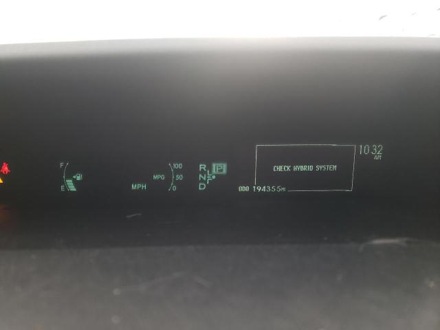 Photo 9 from auction – 2010 TOYOTA PRIUS with VIN JTDKN3DUXA1302822