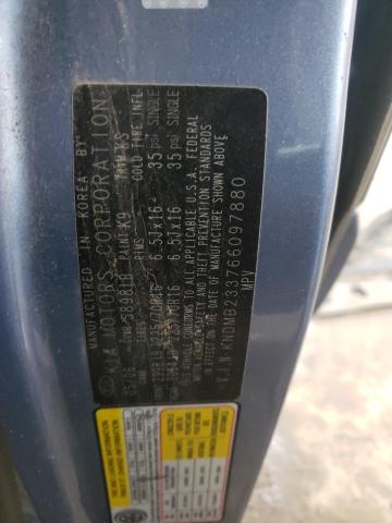 Photo 14 from auction – 2006 KIA SEDONA EX with VIN KNDMB233766097880
