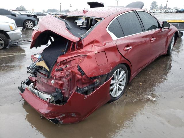 Photo 3 from auction – 2014 INFINITI Q50 BASE with VIN JN1BV7AP4EM676923