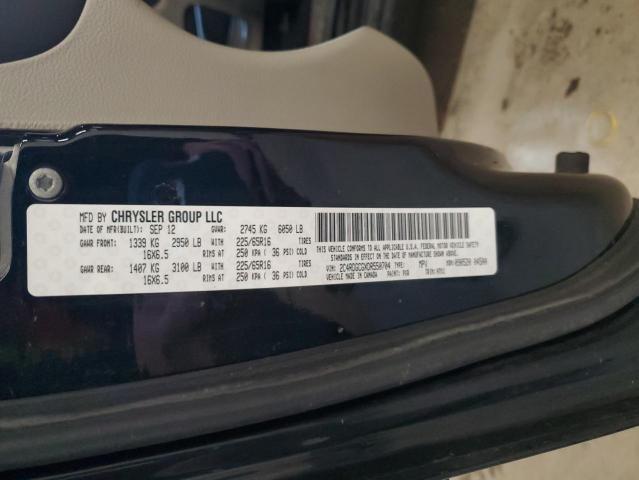 Photo 14 from auction – 2013 DODGE GRAND CARA with VIN 2C4RDGCGXDR550704