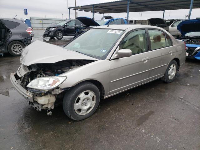 HONDA CIVIC HYBR 2004 with VIN JHMES96604S006485 - Photo from auction