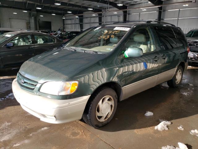Photo 1 from auction – 2002 TOYOTA SIENNA LE with VIN 4T3ZF13C42U470435