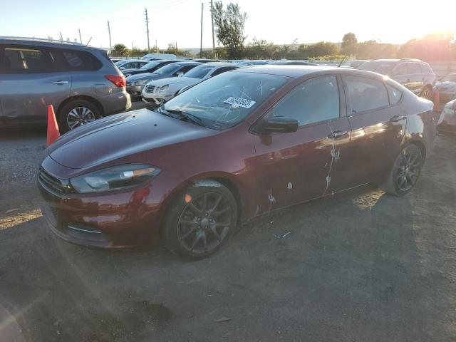 DODGE DART SE 2015 with VIN 1C3CDFAA7FD363817 - Photo from auction