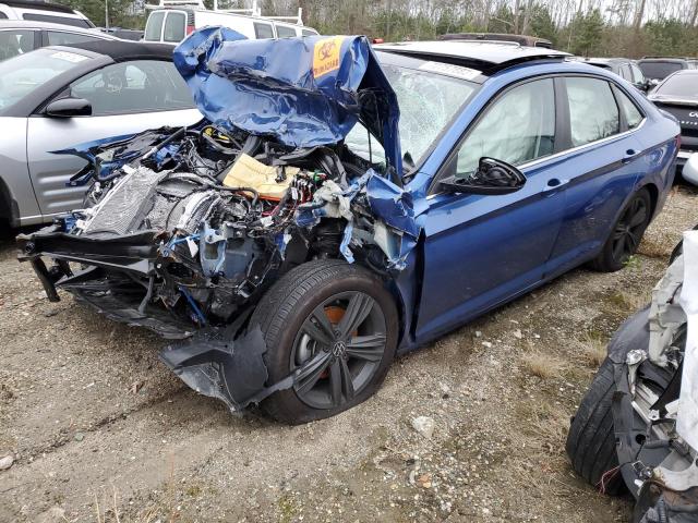 VOLKSWAGEN JETTA SE 2022 with VIN 3VW7M7BU5NM034254 - Photo from auction