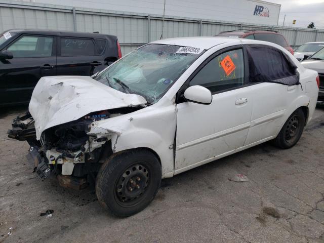 KIA RIO LX 2010 with VIN KNADH4A38A6628166 - Photo from auction