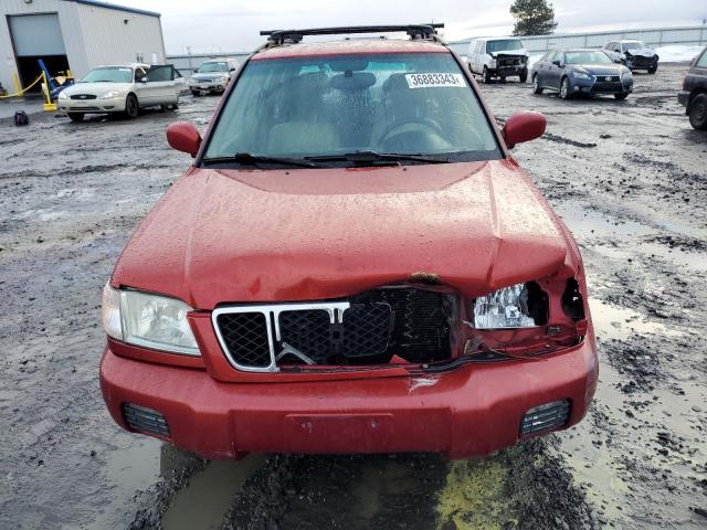Photo 5 from auction – 2002 SUBARU FORESTER S with VIN JF1SF65652H757039