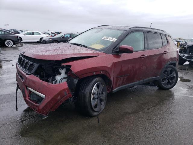 JEEP COMPASS LA 2021 with VIN 3C4NJCBB7MT509272 - Photo from auction