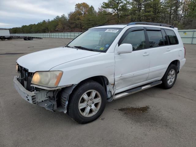 TOYOTA HIGHLANDER 2002 with VIN JTEHF21A420071513 - Photo from auction