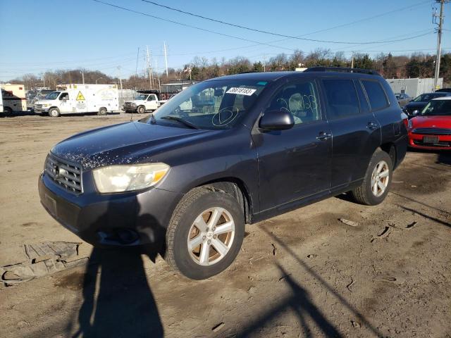 TOYOTA HIGHLANDER 2008 with VIN JTEES41A582023686 - Photo from auction