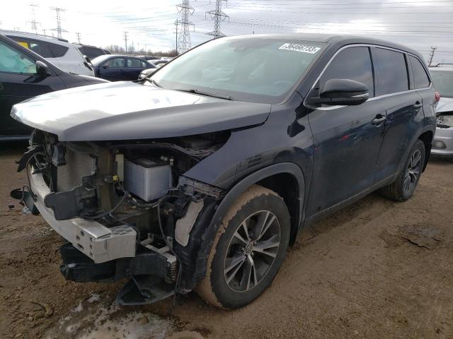 TOYOTA HIGHLANDER 2018 with VIN 5TDBZRFH6JS914705 - Photo from auction