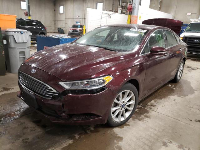 Photo 1 from auction – 2017 FORD FUSION SE with VIN 3FA6P0HDXHR240798
