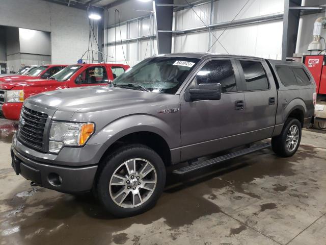 FORD F150 SUPER 2014 with VIN 1FTFW1EF8EKE08544 - Photo from auction