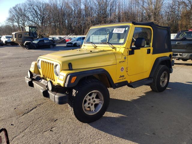 JEEP WRANGLER / 2004 with VIN 1J4FA49S14P733250 - Photo from auction