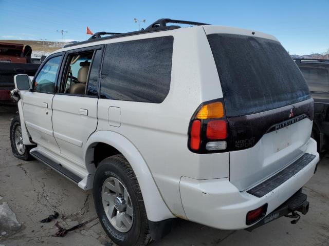 Photo 2 from auction – 2000 MITSUBISHI MONTERO SP with VIN JA4MT41R3YP039367