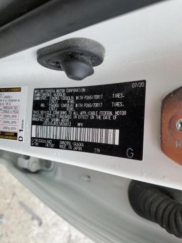 Photo 14 from auction – 2020 TOYOTA 4RUNNER SR with VIN JTEBU5JR2L5826813