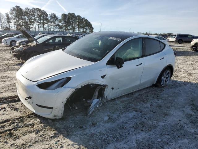 TESLA MODEL Y 2021 with VIN 5YJYGAEE7MF200728 - Photo from auction