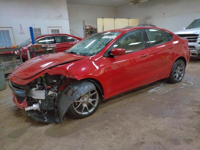 DODGE DART SXT 2013 with VIN 1C3CDFBA7DD298916 - Photo from auction