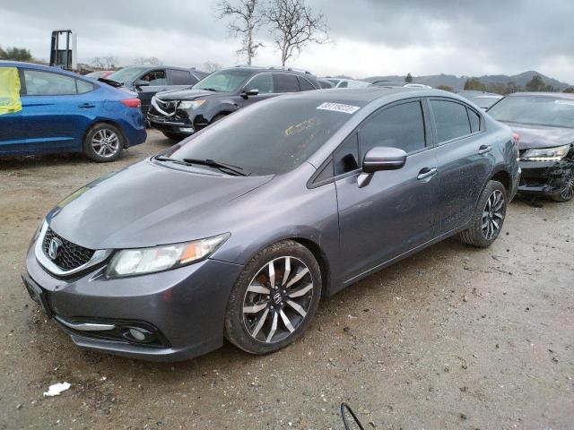 HONDA CIVIC EXL 2014 with VIN 19XFB2F99EE243276 - Photo from auction