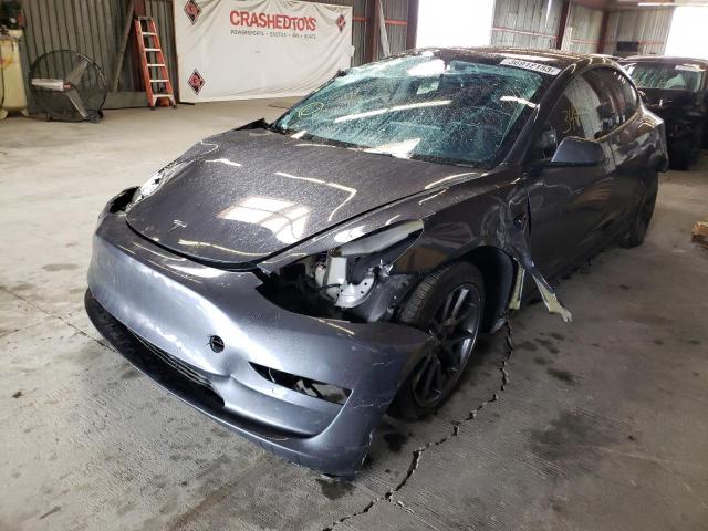 TESLA MODEL 3 2022 with VIN 5YJ3E1EB4NF167680 - Photo from auction