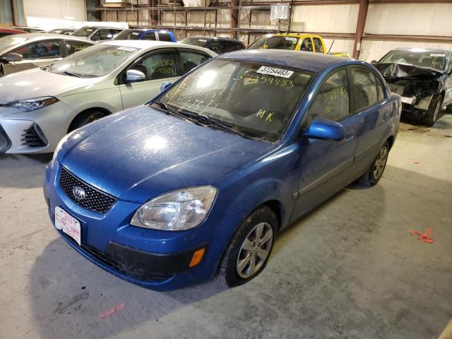 KIA RIO BASE 2009 with VIN KNADE223696499061 - Photo from auction