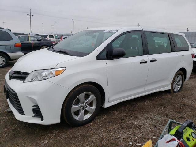 TOYOTA SIENNA L 2018 with VIN 5TDZZ3DC5JS930865 - Photo from auction
