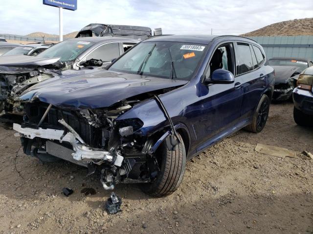 BMW X3 SDRIVE3 2022 with VIN 5UX43DP05N9J07990 - Photo from auction