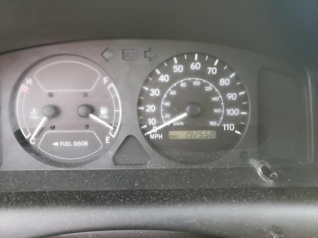 Photo 9 from auction – 2000 TOYOTA COROLLA VE with VIN 1NXBR12E0YZ365677