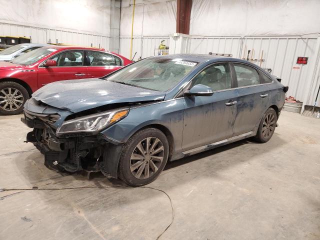 HYUNDAI SONATA SPO 2016 with VIN 5NPE34AF1GH401514 - Photo from auction