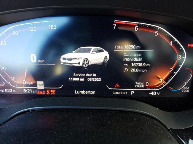 Photo 9 from auction – 2021 BMW 530 I with VIN WBA53BH02MCF74990