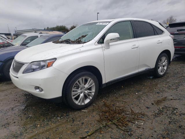 LEXUS RX 450 2010 with VIN JTJZB1BA3A2402059 - Photo from auction