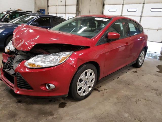 FORD FOCUS SE 2012 with VIN 1FAHP3K28CL321260 - Photo from auction