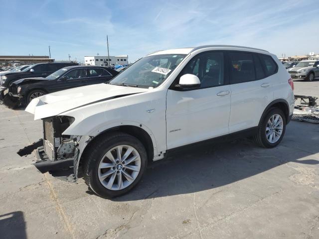 BMW X3 SDRIVE2 2017 with VIN 5UXWZ7C36H0X42458 - Photo from auction