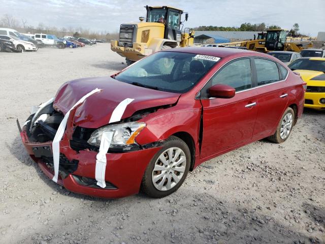 NISSAN SENTRA S 2013 with VIN 3N1AB7AP0DL754675 - Photo from auction