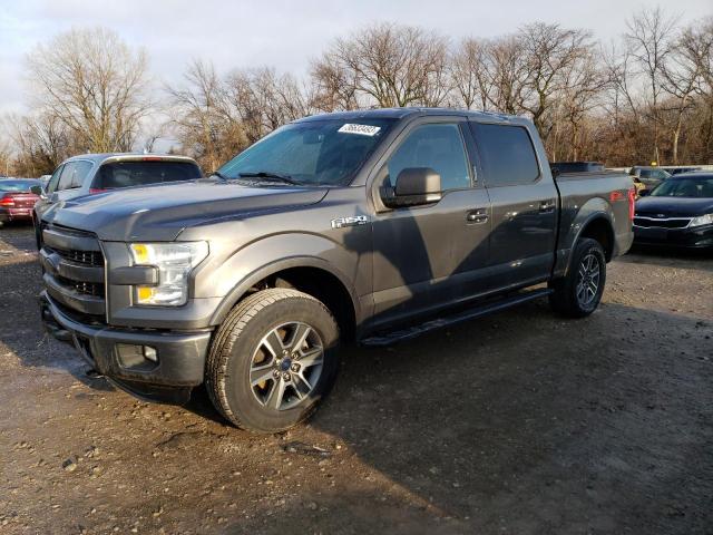 FORD F150 SUPER 2016 with VIN 1FTEW1EF2GKF10839 - Photo from auction