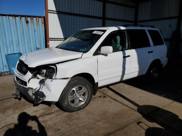 HONDA PILOT EXL 2005 with VIN 5FNYF18615B027670 - Photo from auction
